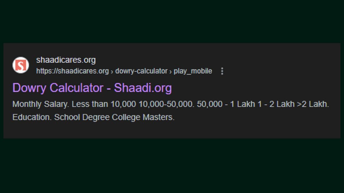 Did You Know About Dowry Calculator? Netizens React After They Learn